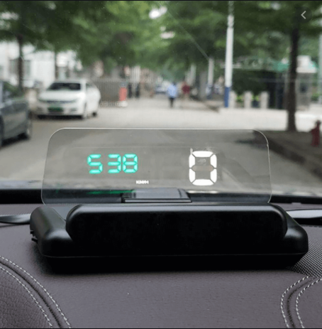 HUD T9 hiển thị tốc độ trên kính lái ô tô lắp cho tất cả các dòng xe