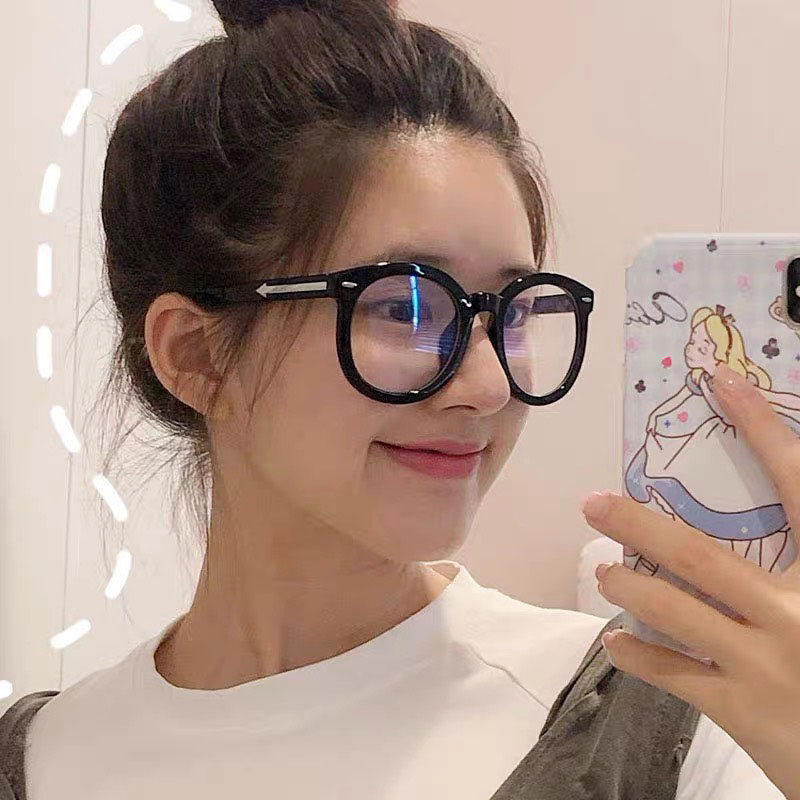 [HCM][SALE KHỦNG] Kính Nam Nữ Style Mặt Tròn Siêu Ngố Siêu Cute Dễ Thương Đáng Yêu Xinh Đẹp Phù Hợp Mọi Khuôn Mặt