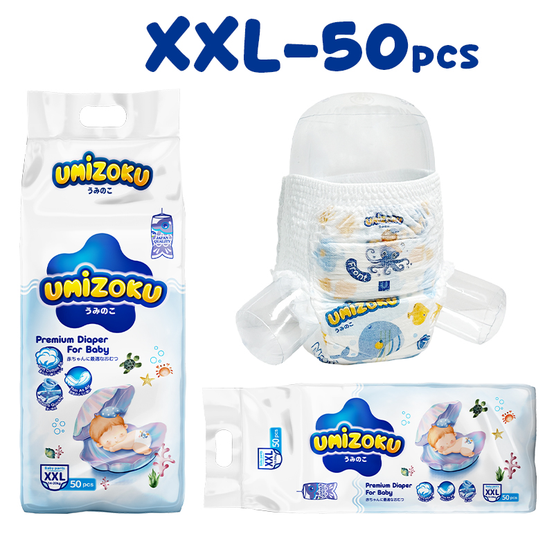 Tã quần UMIOZOKU size lớn M50/L50/XL50/XXL50/XXXL50/XXXXL50 quần tã - 2