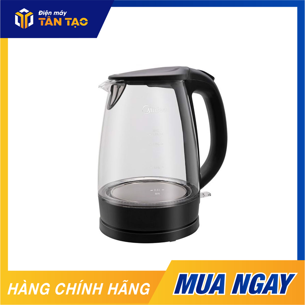 Bình đun siêu tốc midea mk-18gc