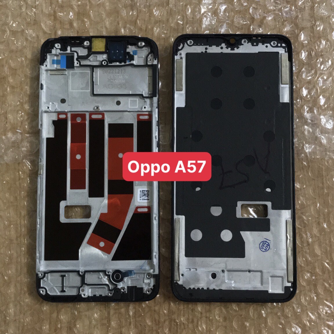 Khung xương /sườn đỡ màn oppo a57 2022 zin