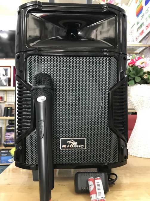 Loa kéo kiomic k108 hát karaoke cực hay tặng kèm micro không dây