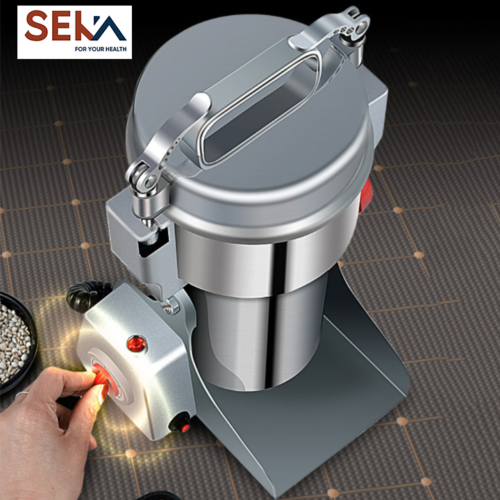 Máy xay bột khô đa năng seka công suất 3000w hiệu suất 800-1kg/mẻ