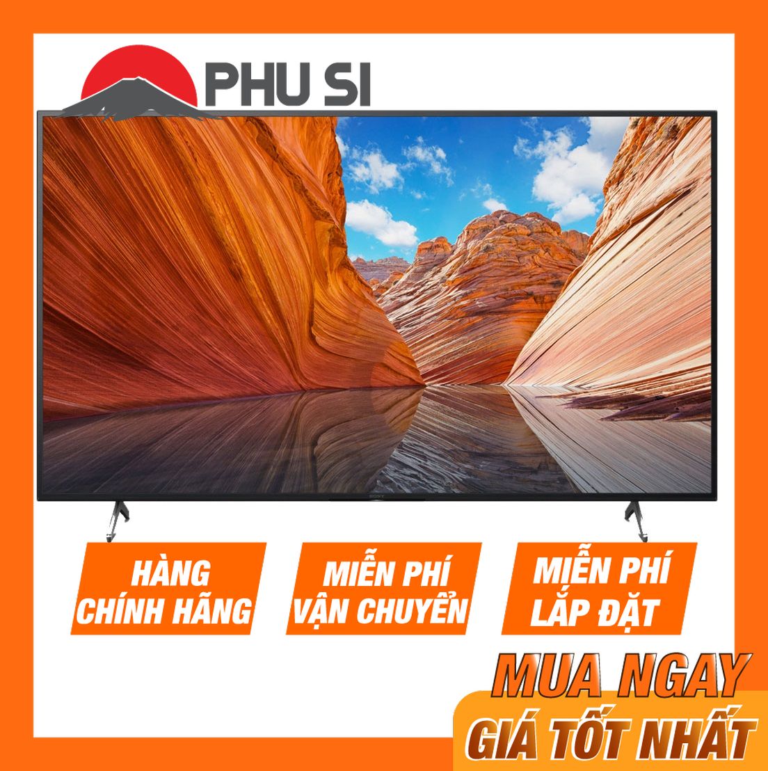✅Smart Tivi Sony 4K 65 inch KD-65X80J Mới 2021