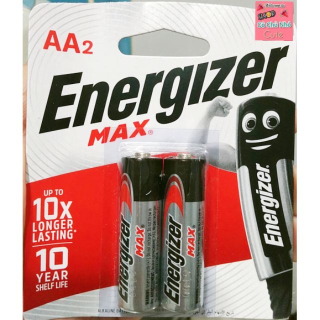 Combo 5 vĩ pin aa energizer max e91 bp2