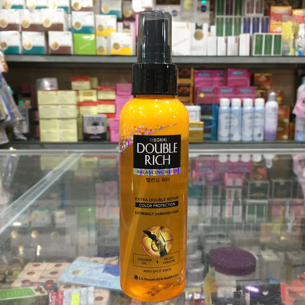 Xịt dưỡng tóc Double Rich chăm sóc chuyên sâu dành cho tóc nhuộm 120ml