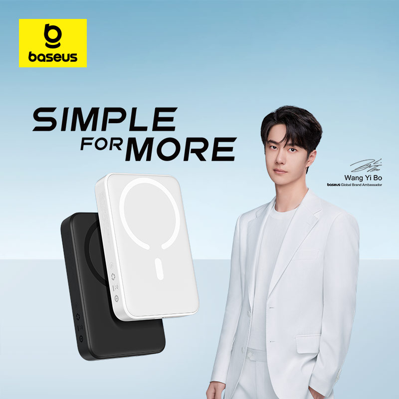 Baseus từ tính sạc dự phòng 20000mah ngân hàng điện từ pd 30w 20w pin sạc dự phòng nhanh sạc không dây bên ngoài cho iphone 15 14 13 12