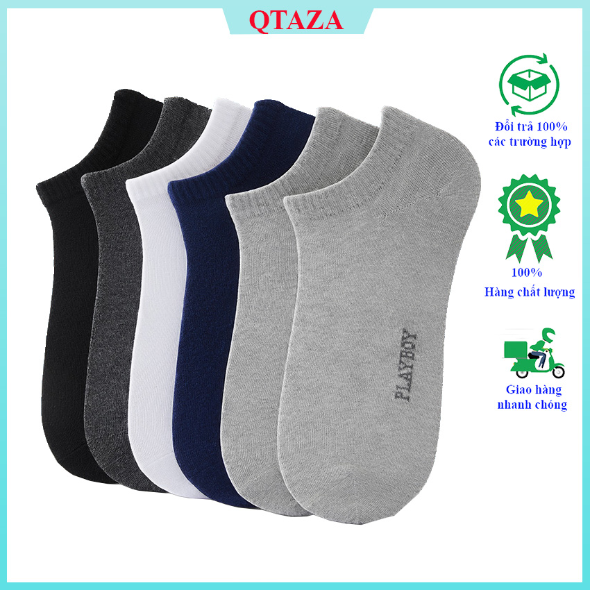Tất lười cho nam nữ unisex, tất nhún cổ thấp đẹp thời trang cao cấp