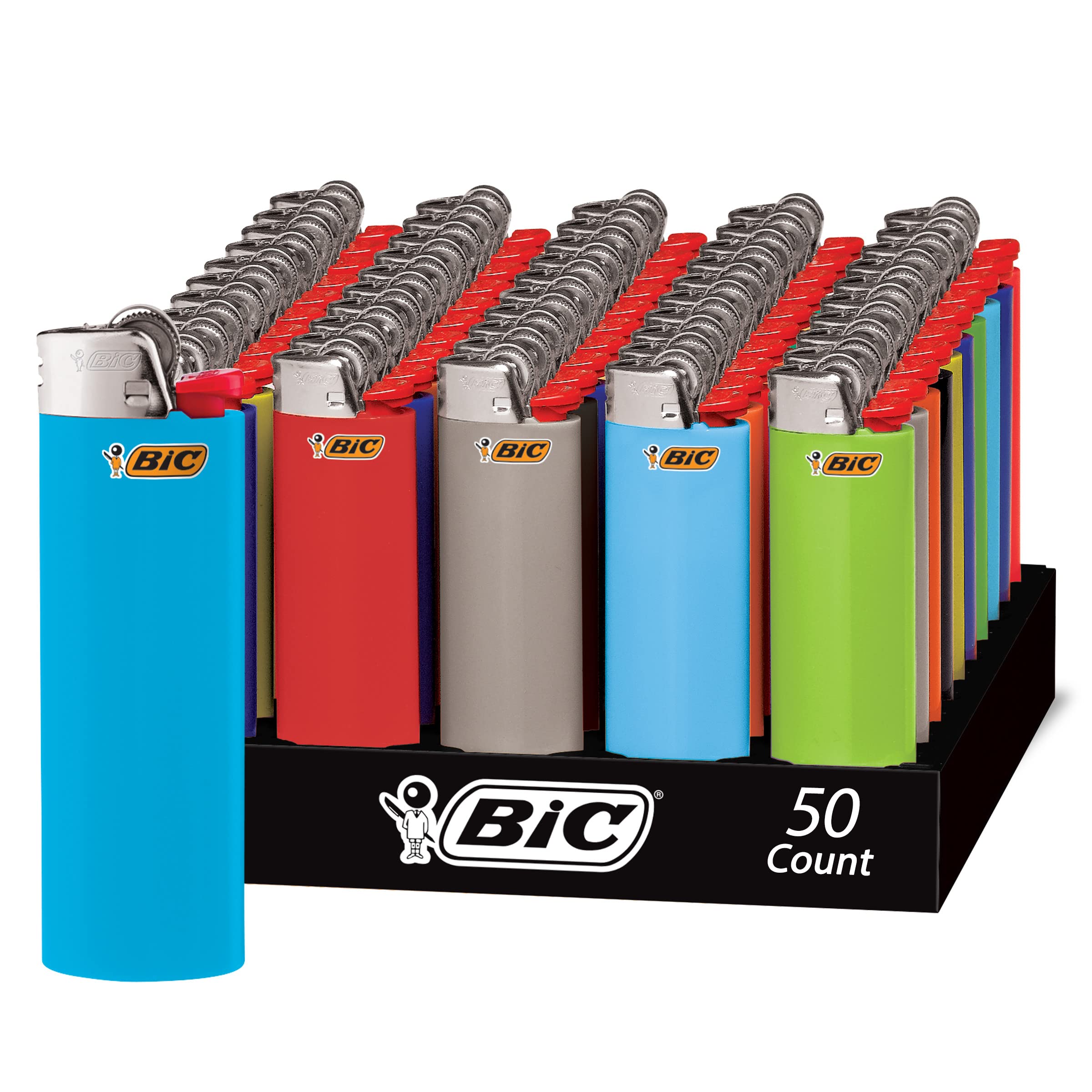 Bật Lửa Bic J6, Quẹt Bic J6 Cơ Đá Made in France