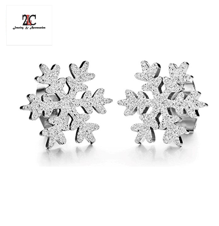 [HCM]Bông Tai Titan Nữ Tuyết Cát Thời Trang Bông Tai Nữ Rẻ Ơi Là Rẻ