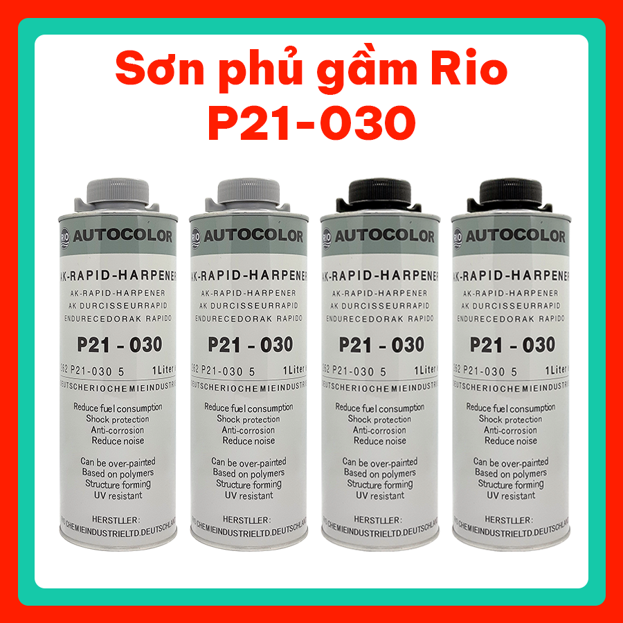 Sơn lót gầm xe ô tô RIO AUTOCOLOR P21-030