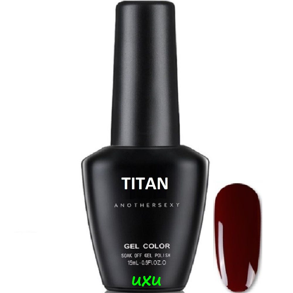 Sơn gel 15ml titan màu 119 đỏ bầm