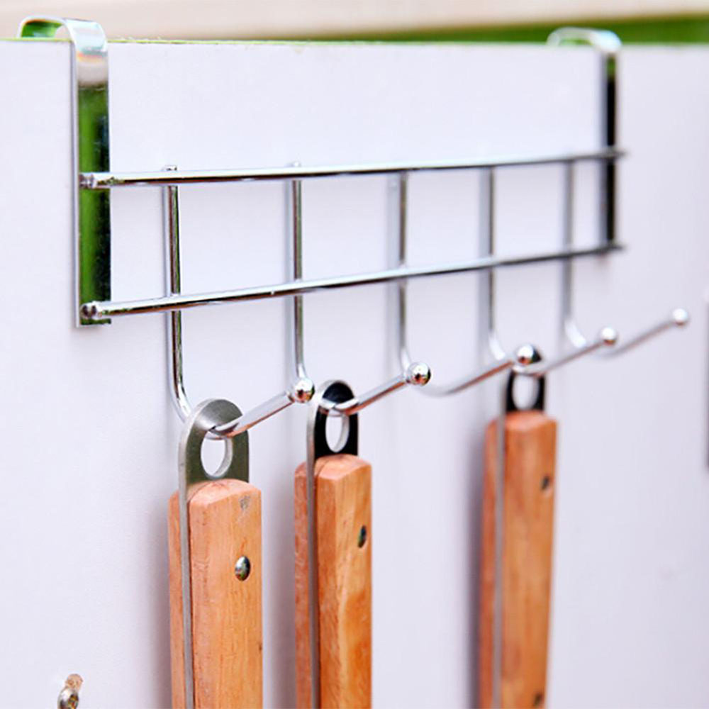 Móc treo đồ gắn sau cánh cửa móc nhỏ gọn chất liệu inox không gỉ sét - GD0275