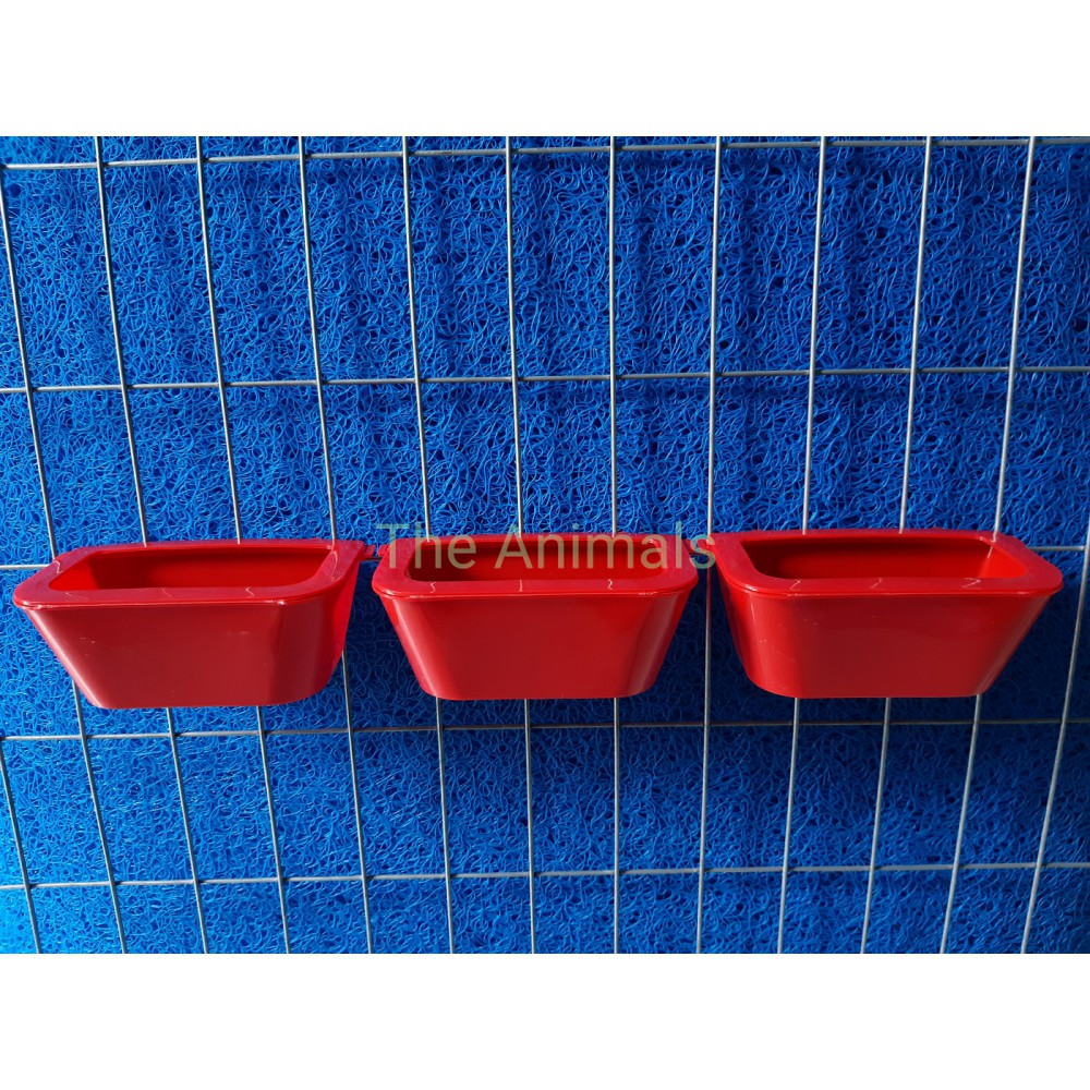 [HCM][Set 3 cái] Máng ăn chống vãi cho chim cu gáy chim chào mào chim yến phụng
