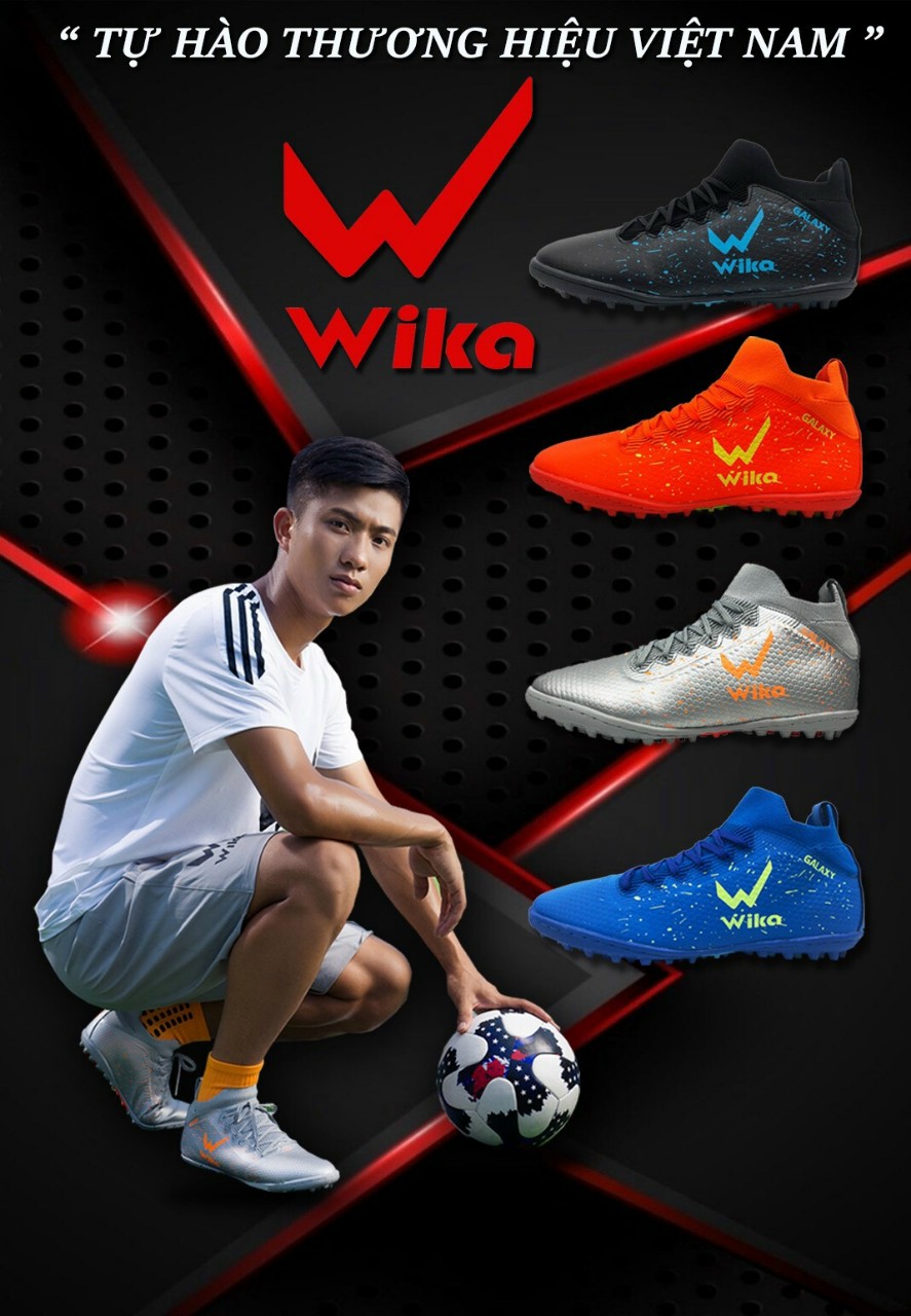 Giày đá bóng Wika Galaxy chính hãng giày đá bóng đá banh sân cỏ nhân tạo