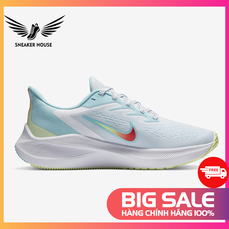[CHÍNH HÃNG] SNEAKER-HOUSE Giày thể thao chạy bộ chính hãng Nike Air Zoom Winflo 7 CJ0302-101