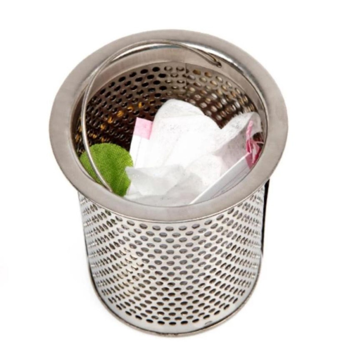 Giỏ lọc rác inox dành cho chậu rửa chén - phễu lọc rác chậu rửa bát chất liệu inox 304 cao cấp