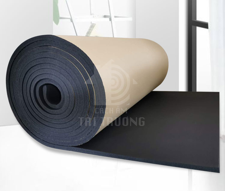 Cao su chống cháy/chống rung có keo dán