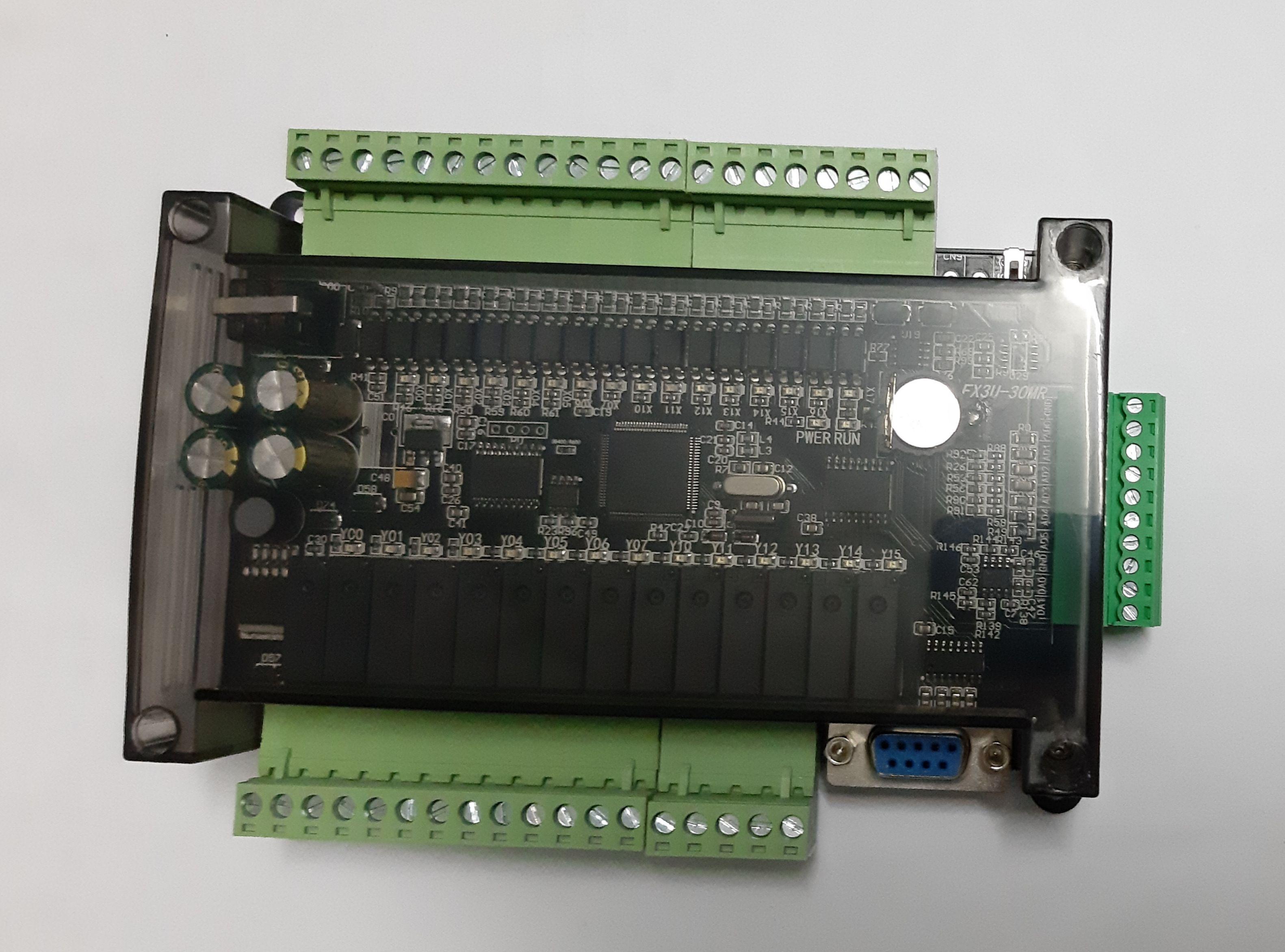 [HCM]PLC Board FX3U-30MR-6AD2DA-RS485 Có Pin