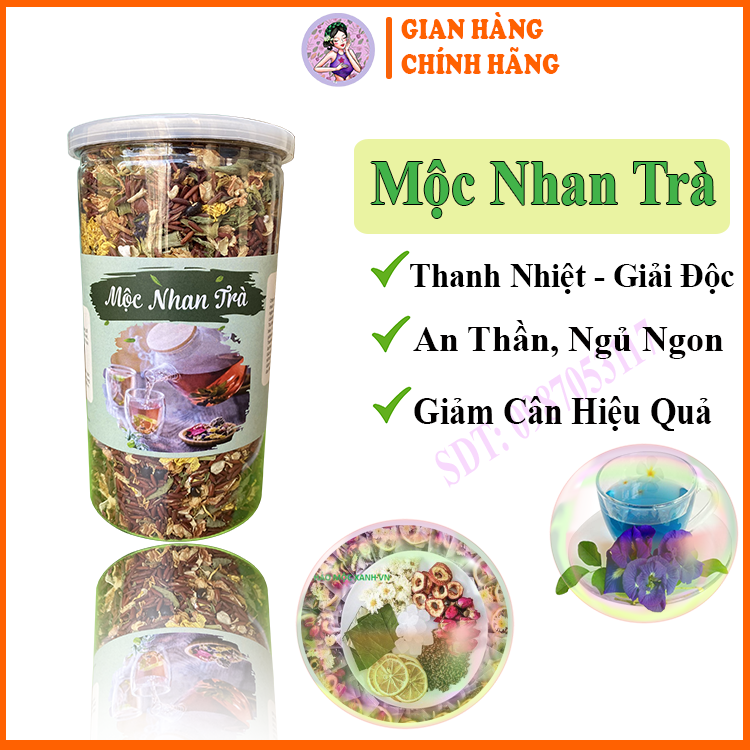 Mộc Nhan Natural, Mộc Nhan Trà, Mộc Nhan Handmade, Tiemxuongrong, Thanh Nhiệt, Giải Độc, Giảm Cân