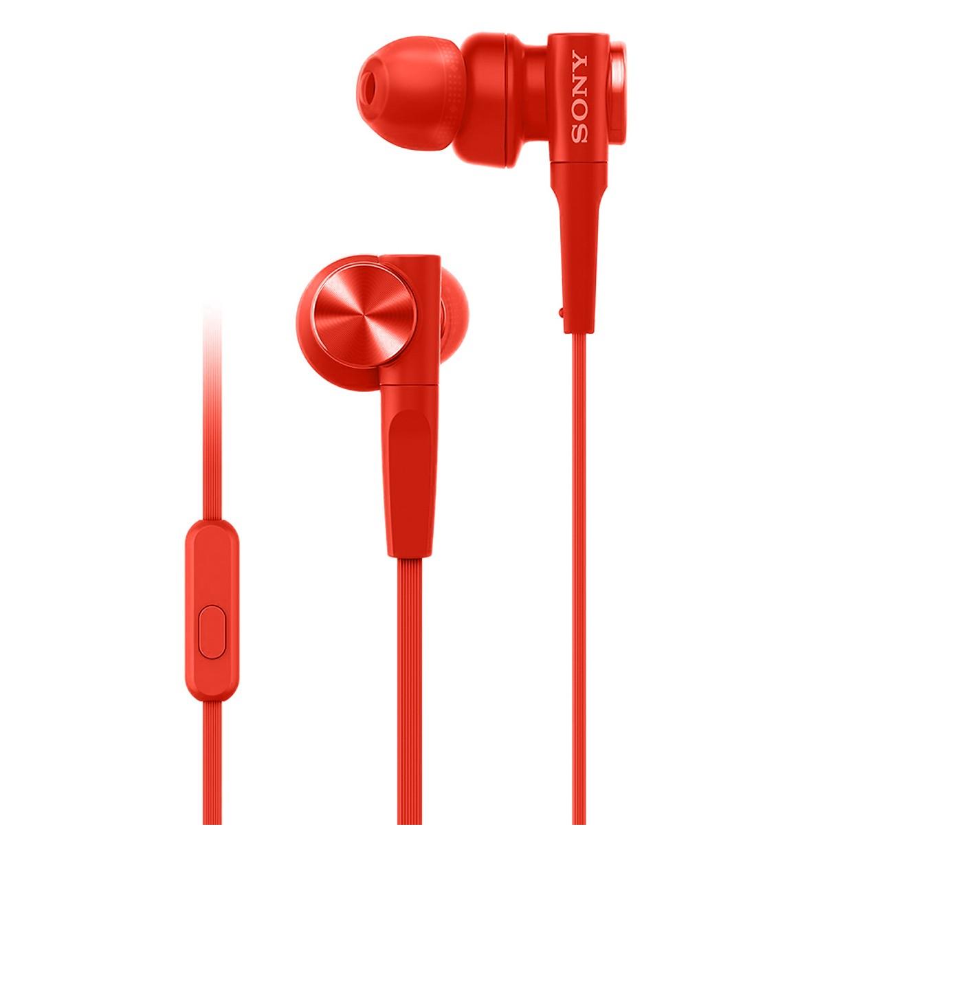 [HCM]Tai nghe Sony In-ear EXTRA BASS™ XB55AP (Đỏ)