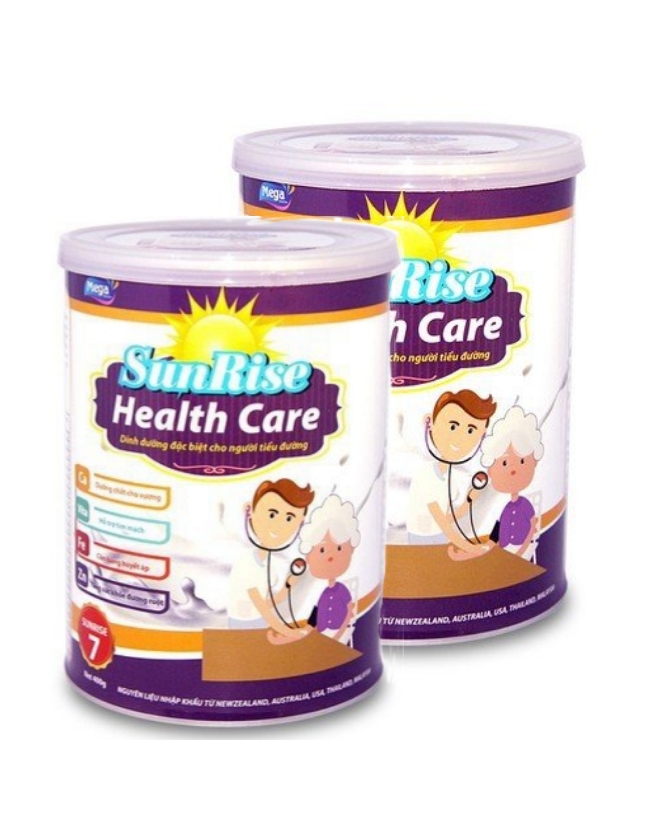COMBO 2 HỘP SỮA DÀNH CHO NGƯỜI TIỂU ĐƯỜNG MỖI HỘP 400GR - HÀNG CÔNG TY VIỆT NAM - COMBO SUNRISE 400