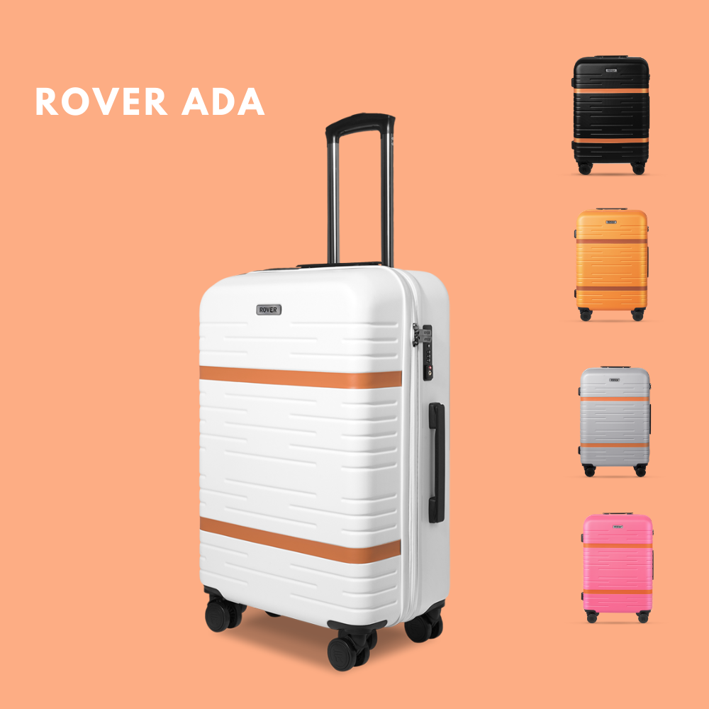Vali kéo du lịch cao cấp ROVER Ada - Vali nhựa thanh lịch size 20 / size 24 / size 28 - Chống rạch, chống va đập