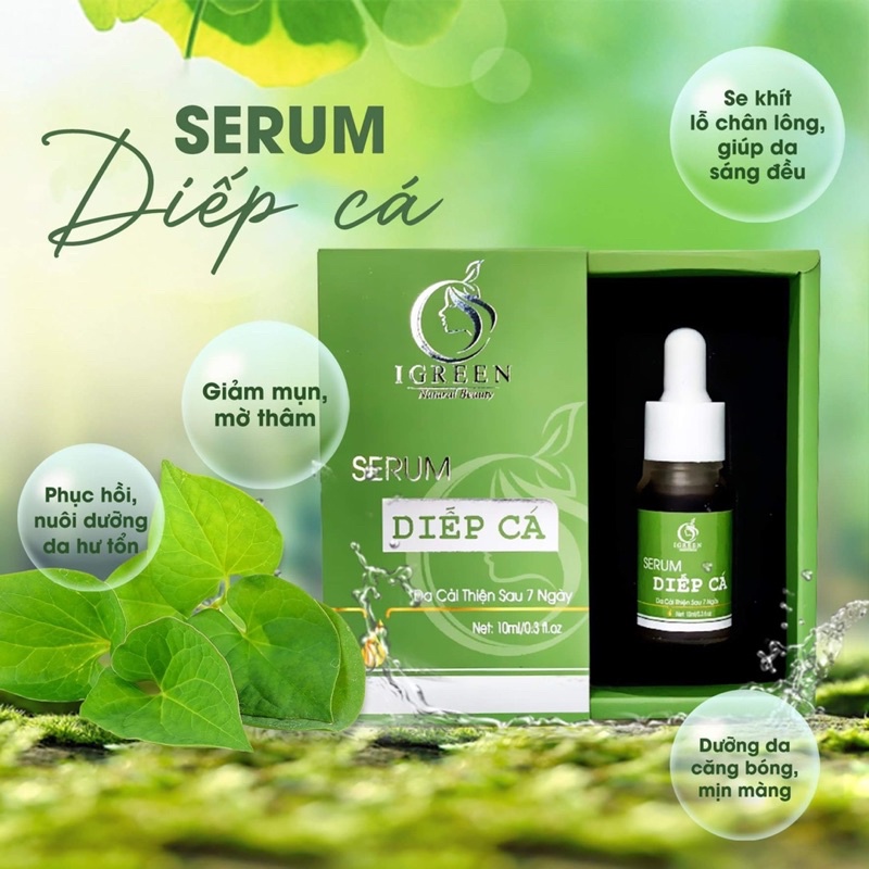 Serum mụn diếp cá