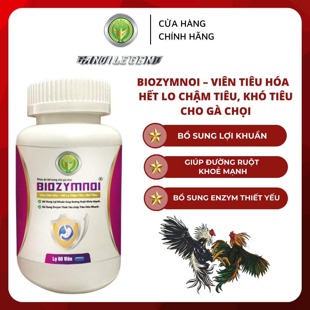 BIOZYMNOI - Viên tiêu hóa, Hết lo chậm tiêu, khó tiêu