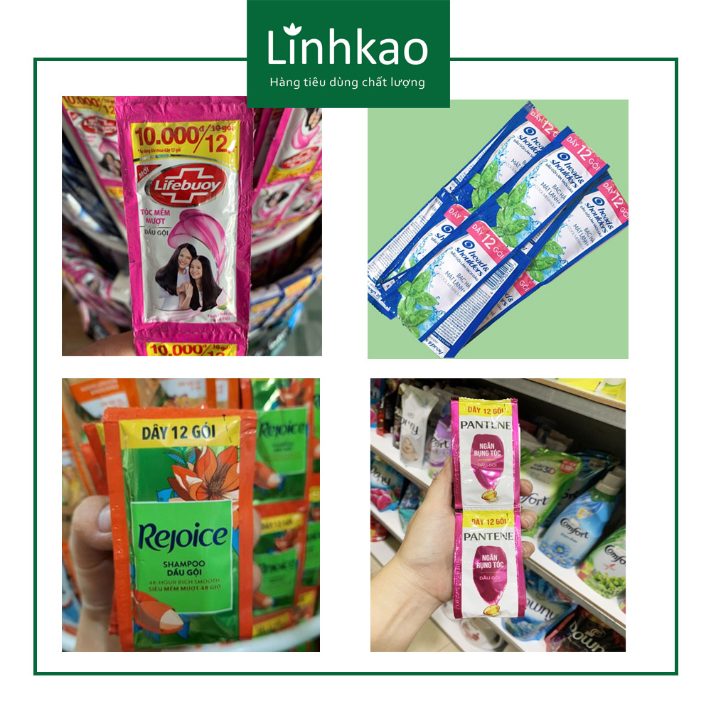 Dây dầu gội head&shoulders/ rejoice/ lifebuoy/ dove