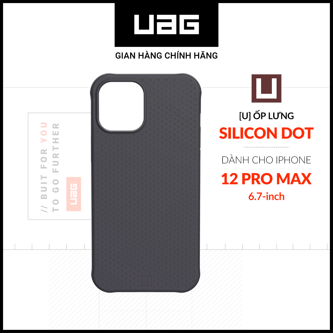 Ốp lưng uag silicon dot cho iphone 12 pro max