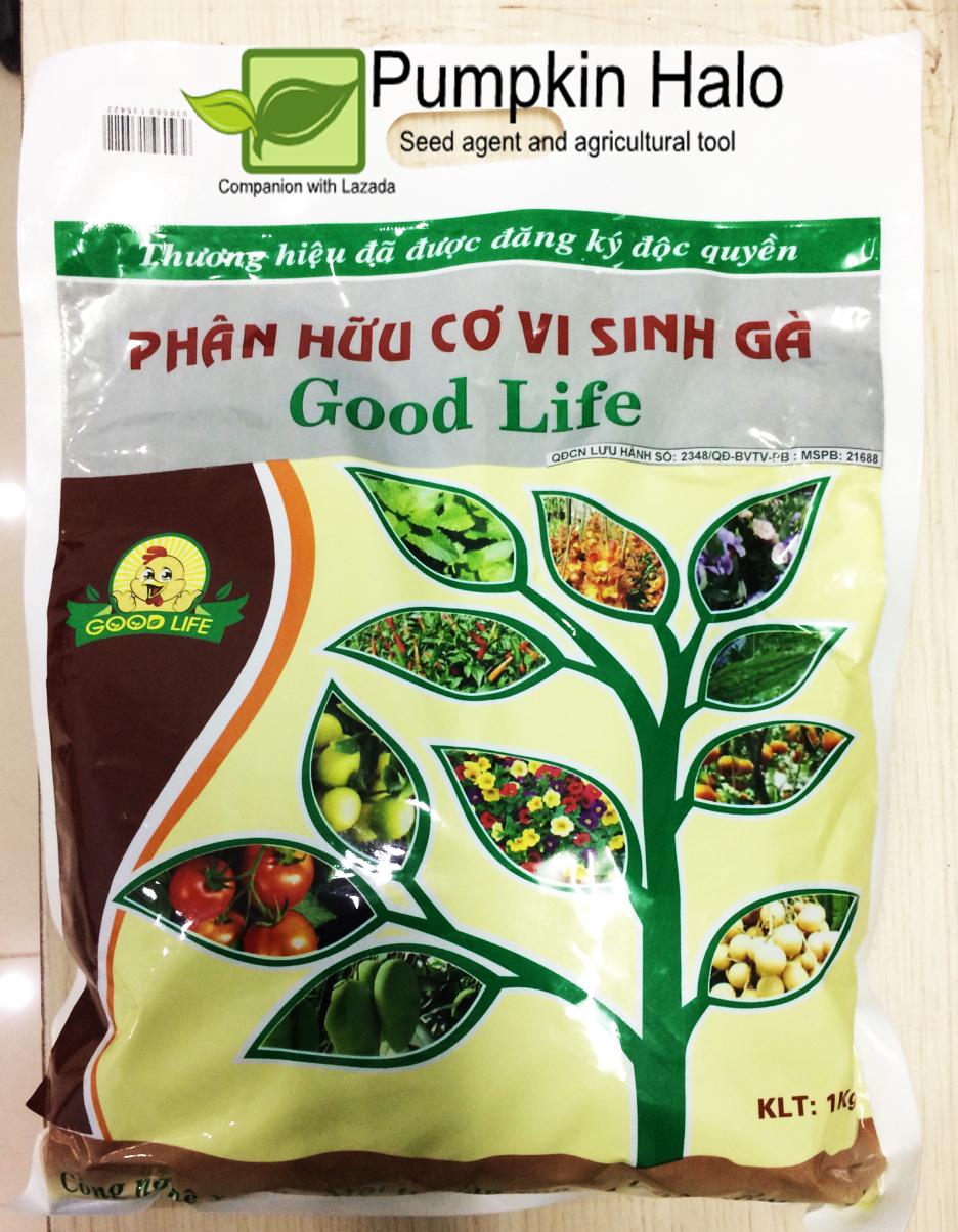 [HCM]PHÂN HƯU CƠ VI SINH GÀ GOOD LIFE _GÓI 1KG  .