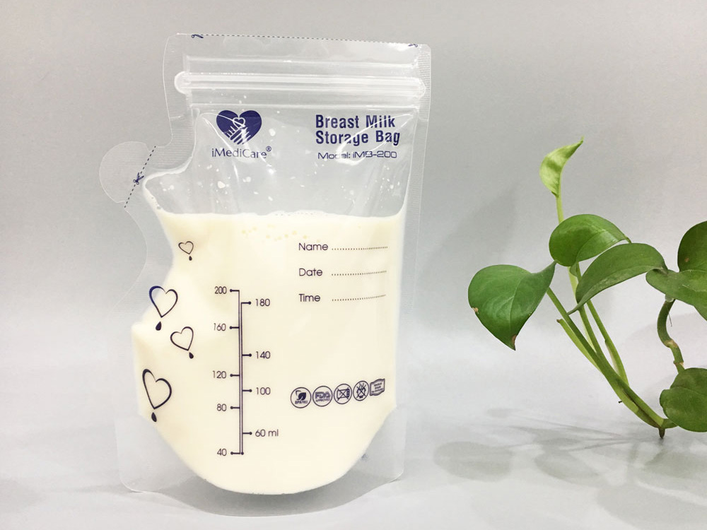 Túi đựng sữa, túi trữ sữa imedicare imb-200 hộp 30 túi, dung tích 200 ml, chất liệu an toàn, giá rẻ