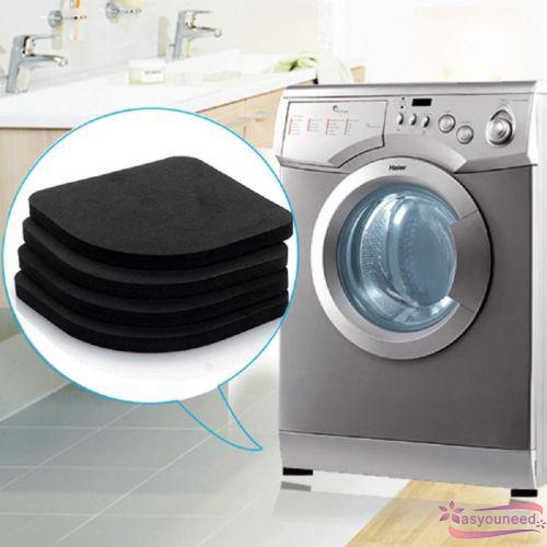 [HCM]Combo 4 Miếng lót chân máy giặt tủ lạnh chống rung chống trượt
