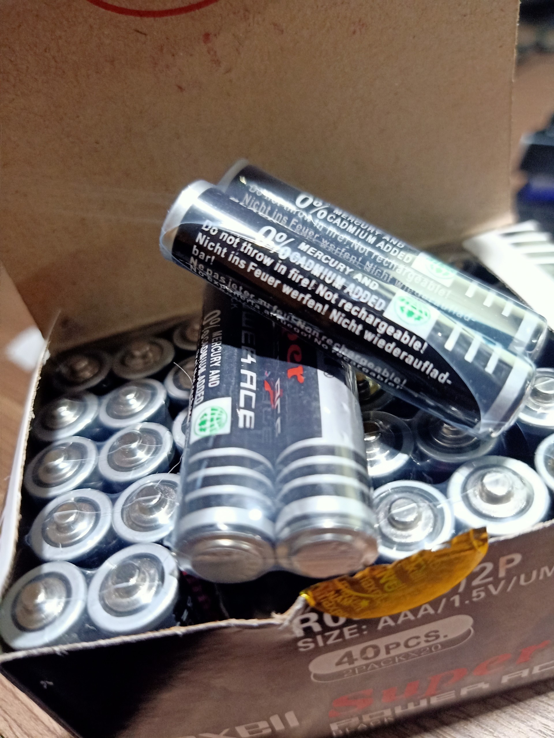 Pin 3A Maxell Hộp 40 Viên