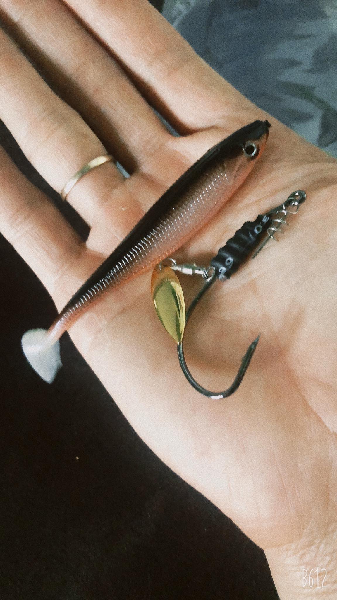 Mồi mềm câu cá lóc nff 9cm kèm lưỡi 2g - 4g - 7g - nhiều mầu