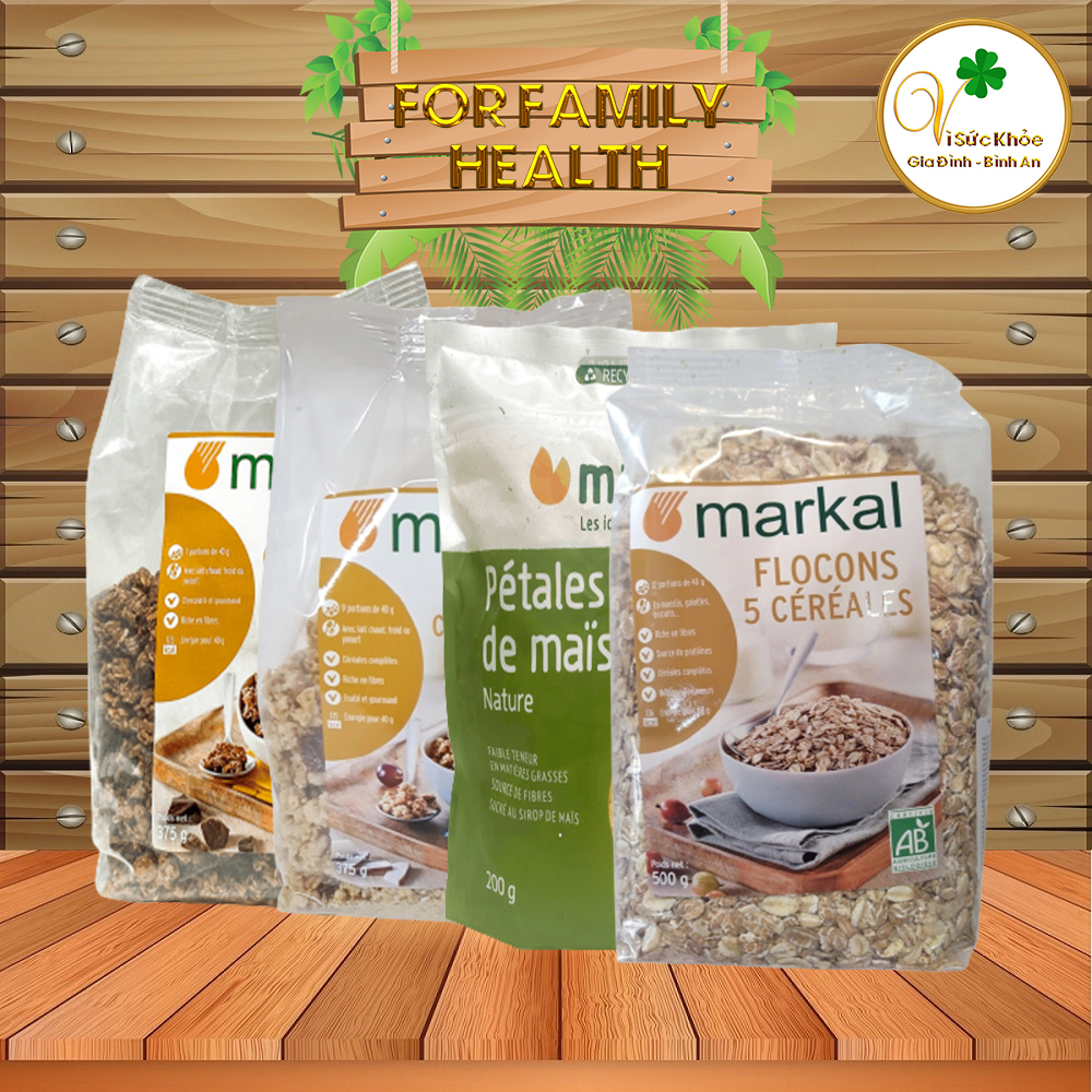 Các loại Ngũ cốc hữu cơ Markal
