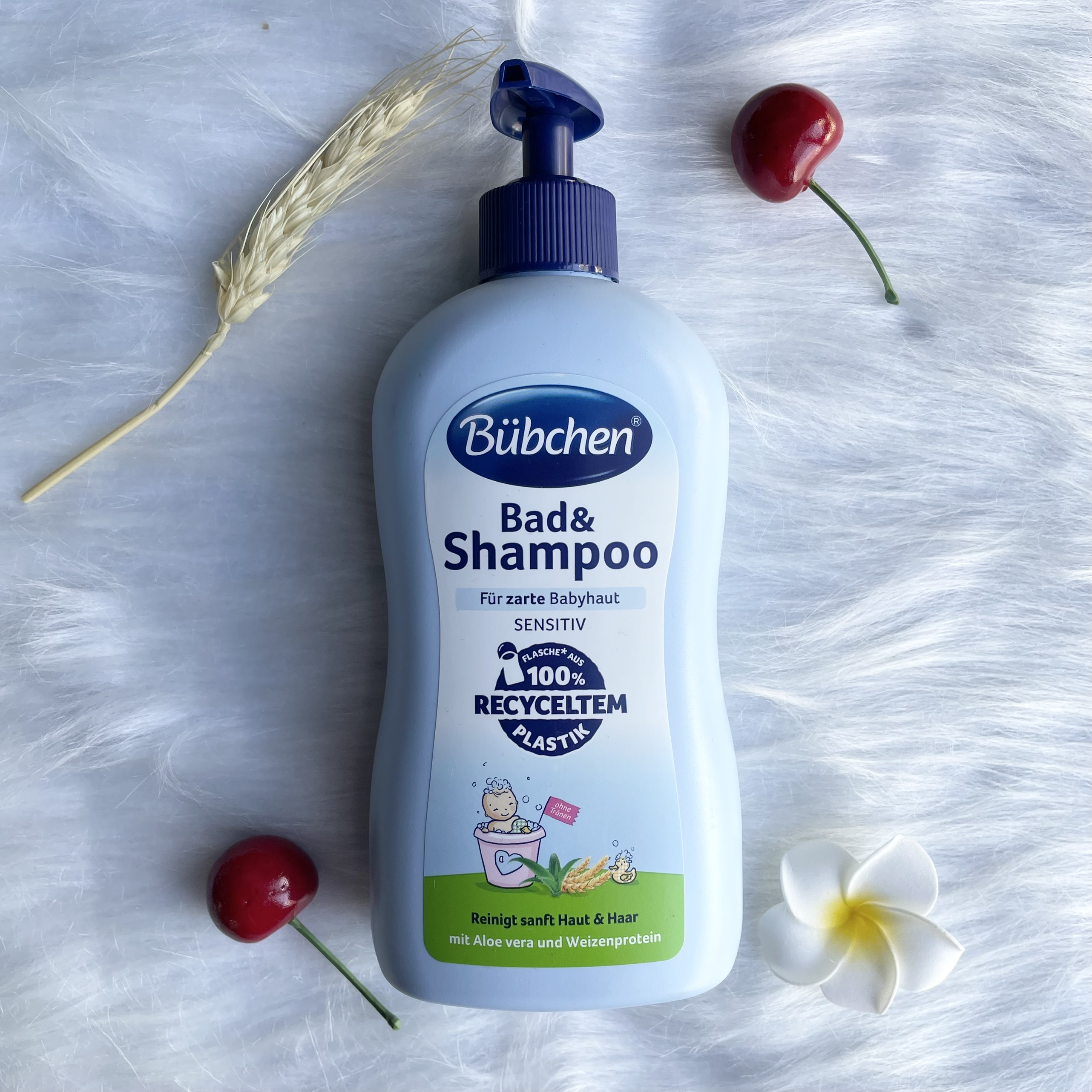 Sữa Tắm Gội Bubchen Bad & Shampoo Sensitiv 400ml Nestle Đức Hương Liệu Tự