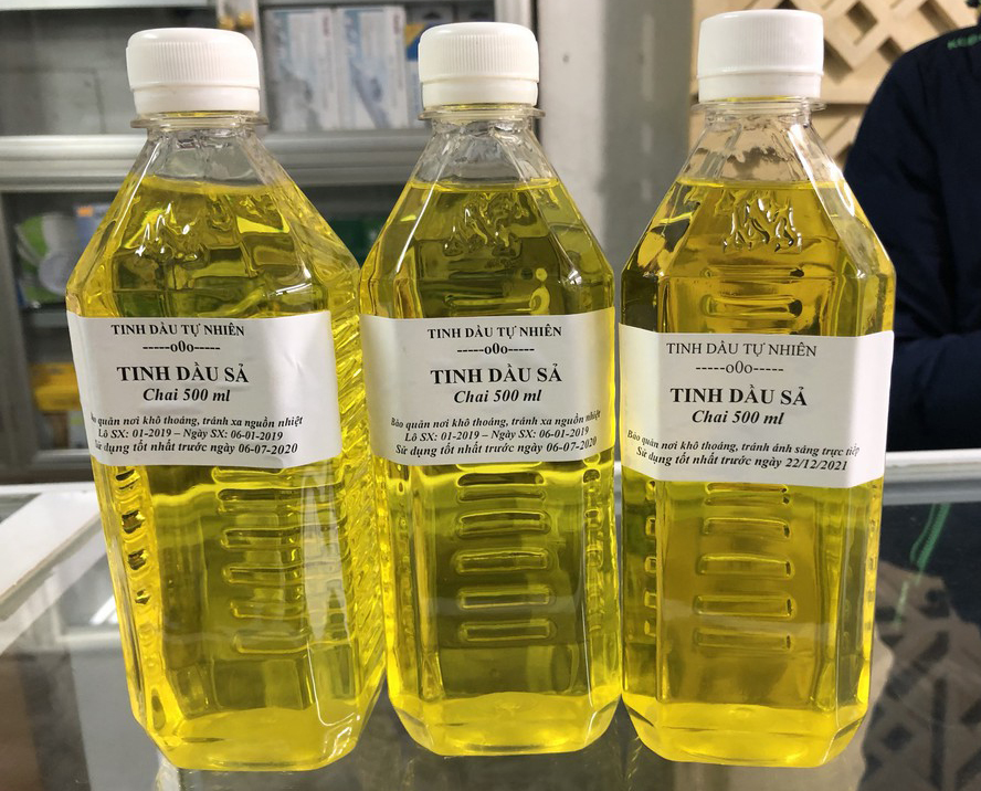 Tinh dầu xả chai 500ml