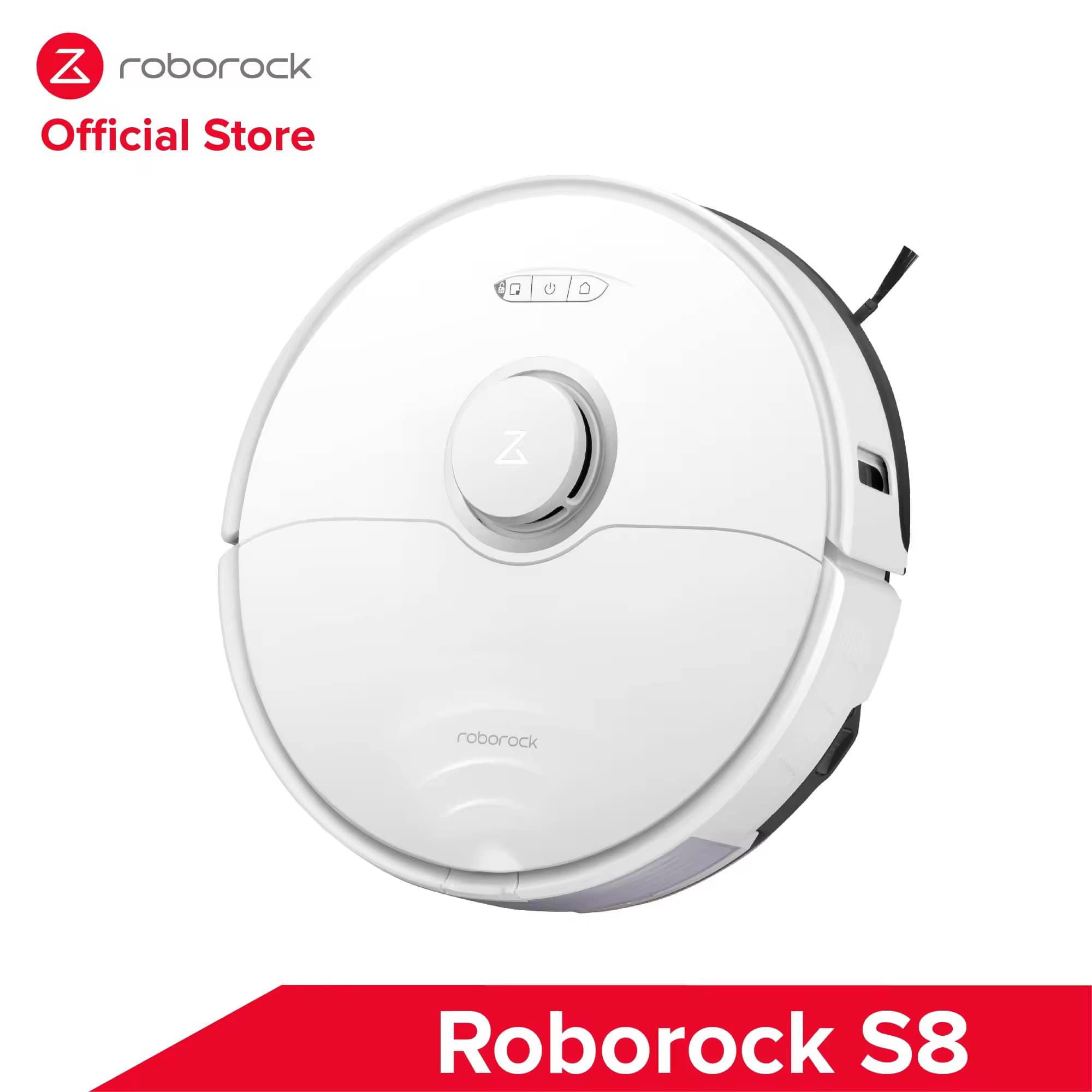 Robot hút bụi lau nhà roborock s8/ s8 plus - bản quốc tế - bảo hành 18 tháng