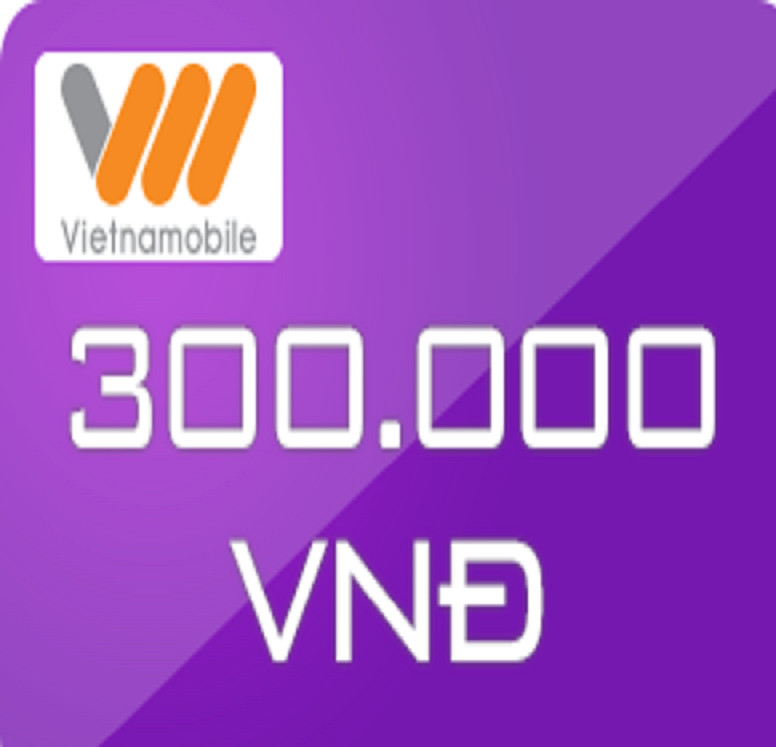 [HCM] THẺ CÀO Vietnamobile 300.000 VNĐ & PHÍ CHUYỂN