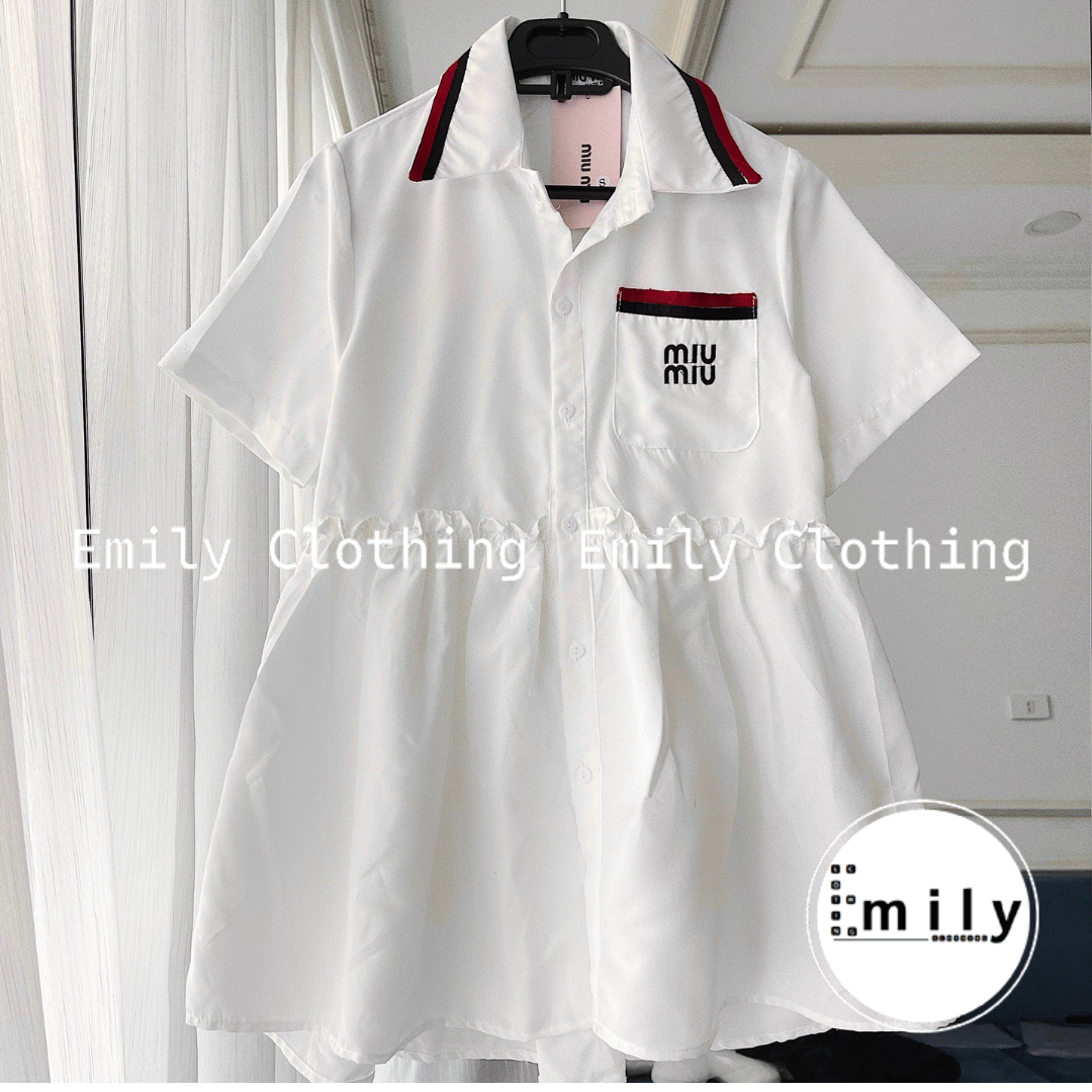 Váy Babydoll Miumiu Chất Thô, Lên Dáng Đứng Váy Siêu Xinh