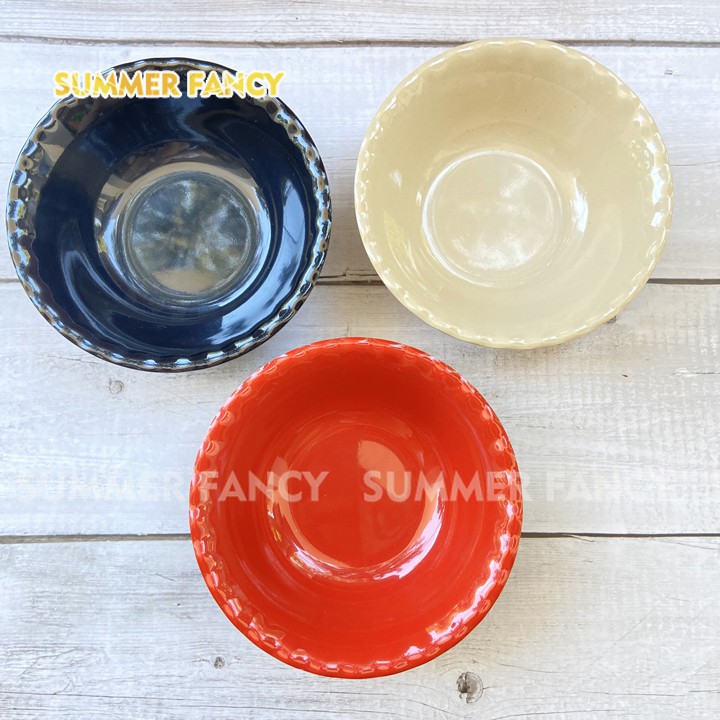 10 Tô Chè 15.2 X 4.6 Cm Bát Mì Hàn Quốc Màu Đỏ Đen, Đen , Nâu Tô Nhựa Phối Màu Đỏ Đen Chén Nhựa