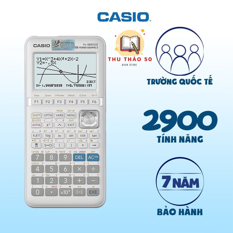 Máy tính vẽ đồ hoạ, vẽ đồ thị Casio FX-9860