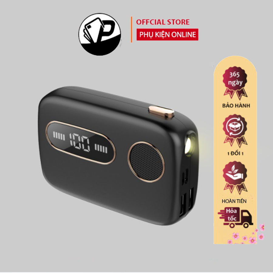 Tai nghe bluetooth tws g09 - tích hợp pin sạc dự phòng 6000mah - màn hình đèn led - tích hợp đèn pin