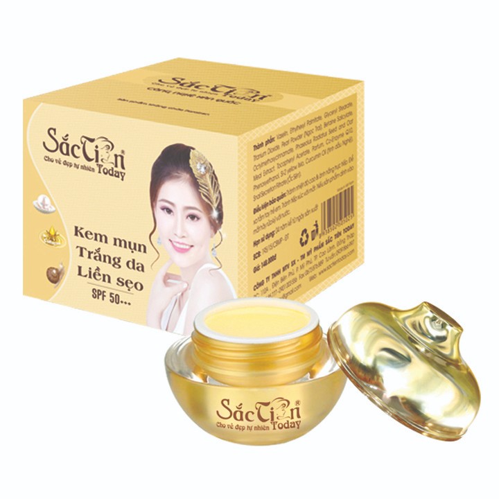Kem mụn liền sẹo sắc tiên today
