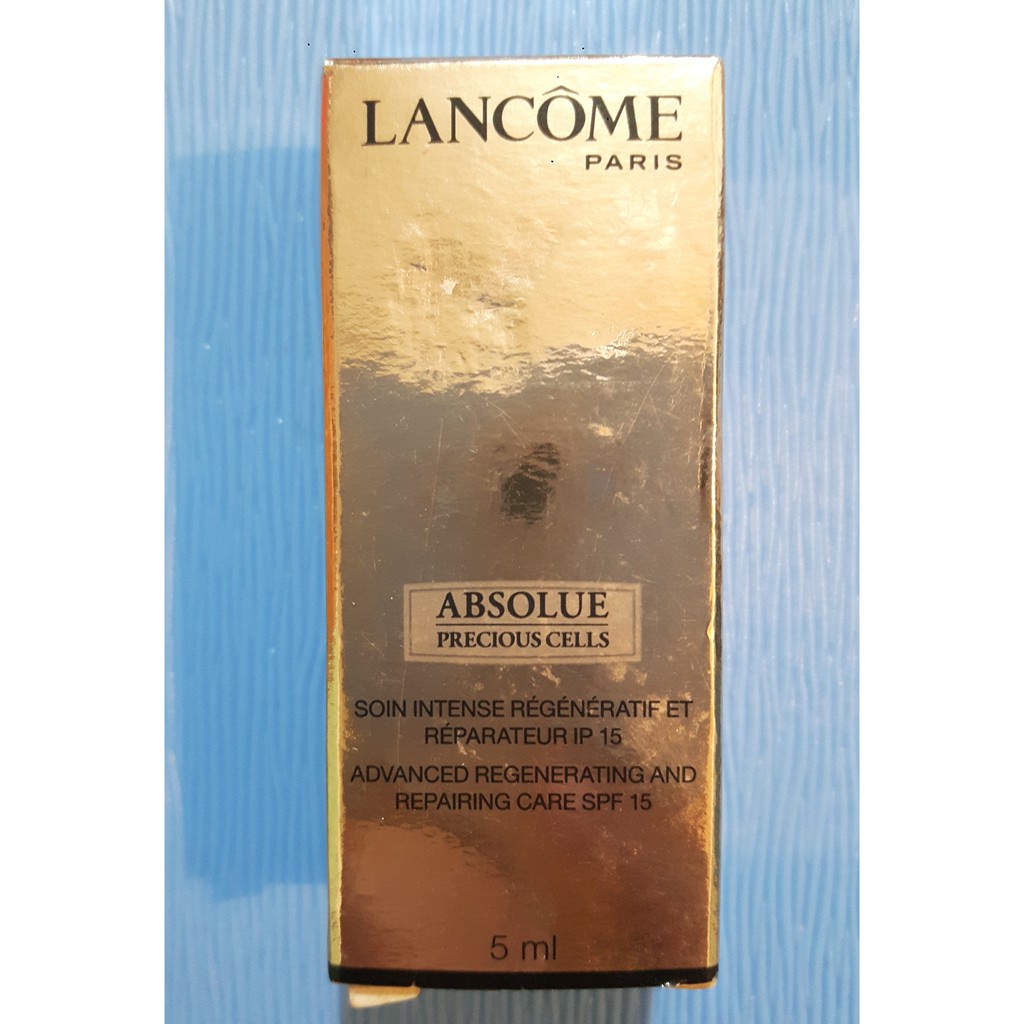 Kem dưỡng ngày chống lão hóa Lancome - Absolue Precious Cells Intense Revitalizing Cream SPF15 5ml (