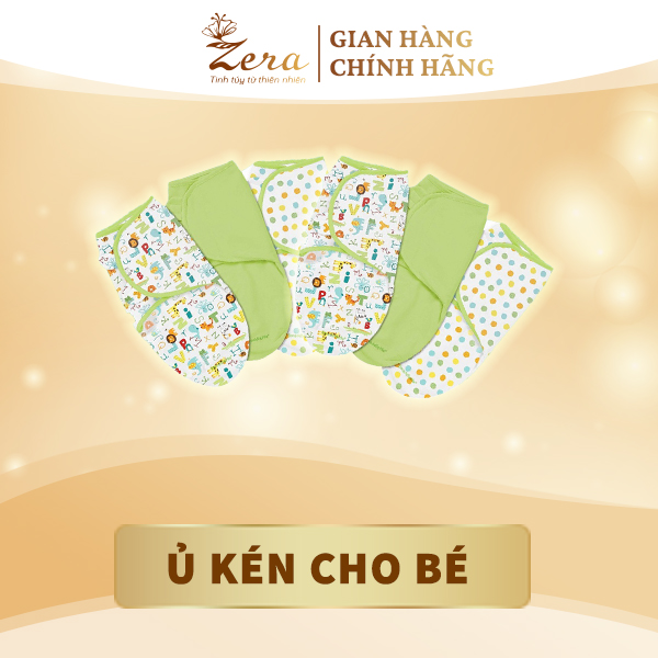 Ủ kén cho bé sơ sinh zera - khăn quấn cho bé -thay bĩm tiện lợi cho bé