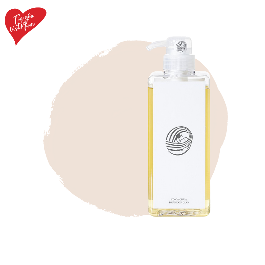 Sữa tắm gội toàn thân lành tính từ cà chua 'Cô Cà Chua Sống Đơn Giản' 600ml
