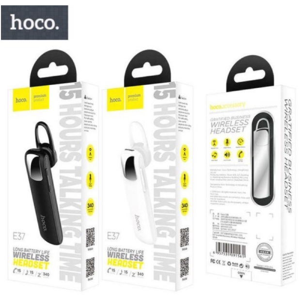 Tai nghe bluetooth hoco e37 pin 170mah- đàm thoại trong 15 giờ